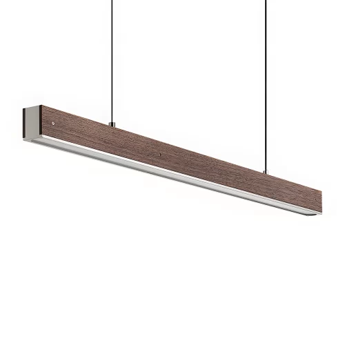 Industrial Alloy Wood Pendant Light