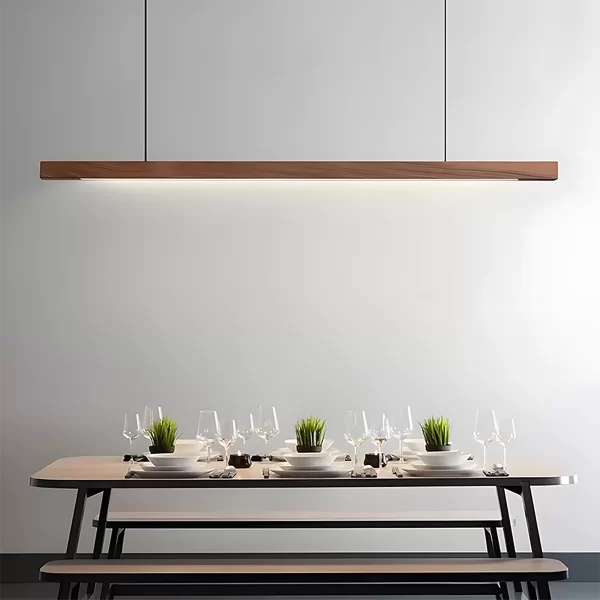 Linear Wood Light Bar