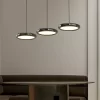 Black 3 Heads Flying Saucer Hanging Ceiling Lights