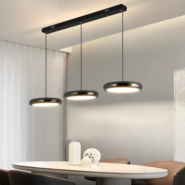 Black Flying Saucer Hanging Ceiling Lights