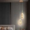 Drop Luxury Crystal Rings Hanging Lamp