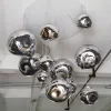 Irregular Lava Glass Pendant Light