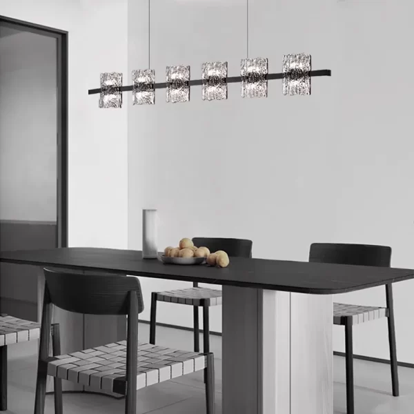 Linear High-End Resin Ceiling Chandelier