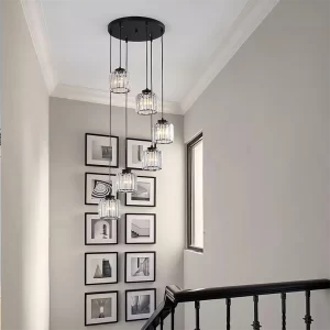 Modern Crystal Chandelier, a Stunning Fusion of Contemporary Design and Timeless Elegance