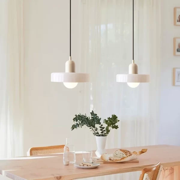 Nordic Retro Colorful Glass Chandelier