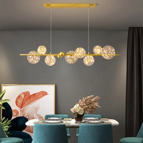 Nordic Starry Sky LED Ceiling Chandelier