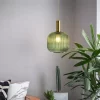 Retro Drum Glass Hanging Light