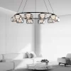 Round 10 Heads Italian Minimalist Resin Pendant Lights