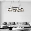 Round 8 Heads Italian Minimalist Resin Pendant Lights