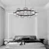 Round High-End Resin Ceiling Chandelier