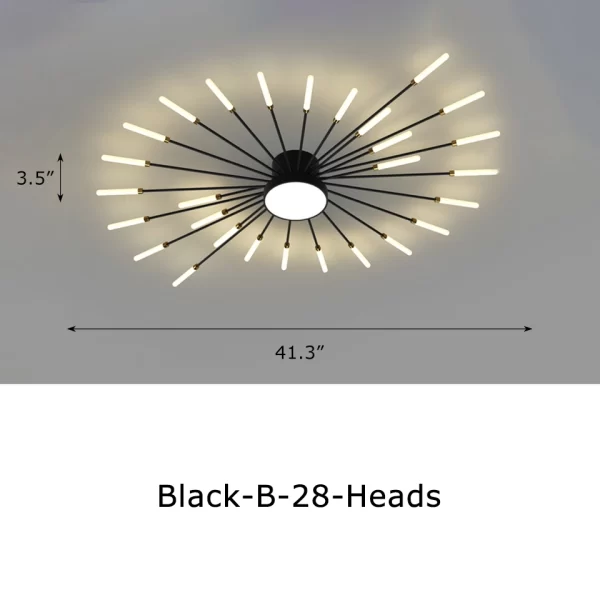 Simple Creative Firework Ceiling Lights