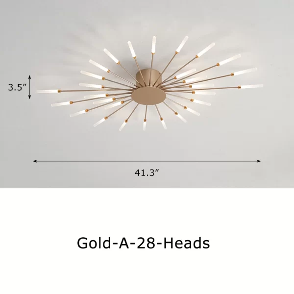 Simple Creative Firework Ceiling Lights