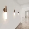 Wooden Sensor Wall Light