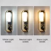 New Chinese Style Iron Glass Wall Lamp Switchable three color temperatures: white light, warm light, and neutral light.