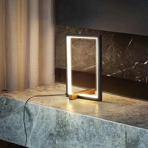 Black Minimalist Creative LED Table Lamp