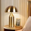 Gold Color Modern Mushroom LED Table Lamp