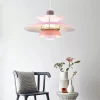 Gradient Purple Color Danish Design Colorful Iron Pendant Light scene display