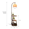 Retro Tall Pole Arc Floor Lamp Dimensions