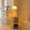 Retro Tall Pole Arc Floor Lamp Living Room Real Photo